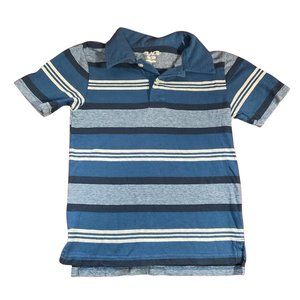 👣 5/$25 - Blue/White Striped Polo